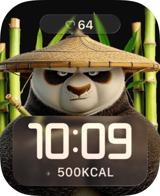 Bamboo Warrior Panda