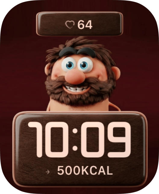 Bearded Puppet Charm