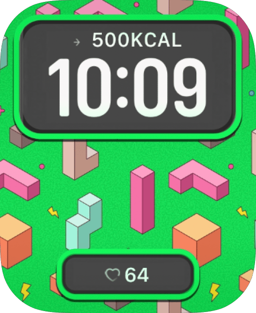 Isometric Candy Blocks