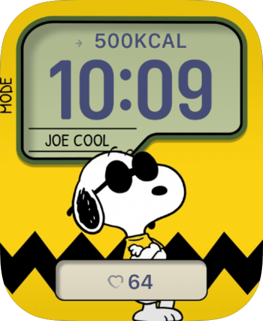 Joe Cool Snoopy Face