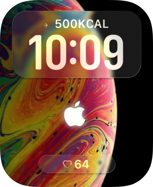 Rainbow Apple Swirl
