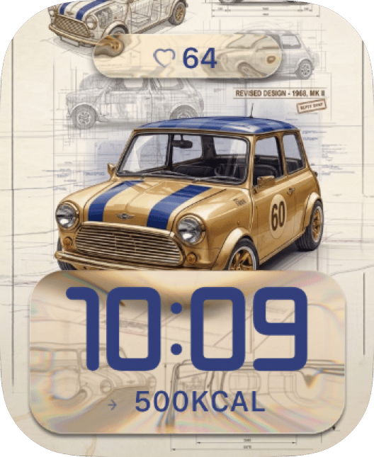 Vintage Mini Cooper