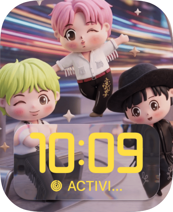 BTS Chibi Trio