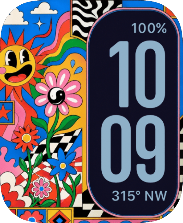 Flower Pop Sun