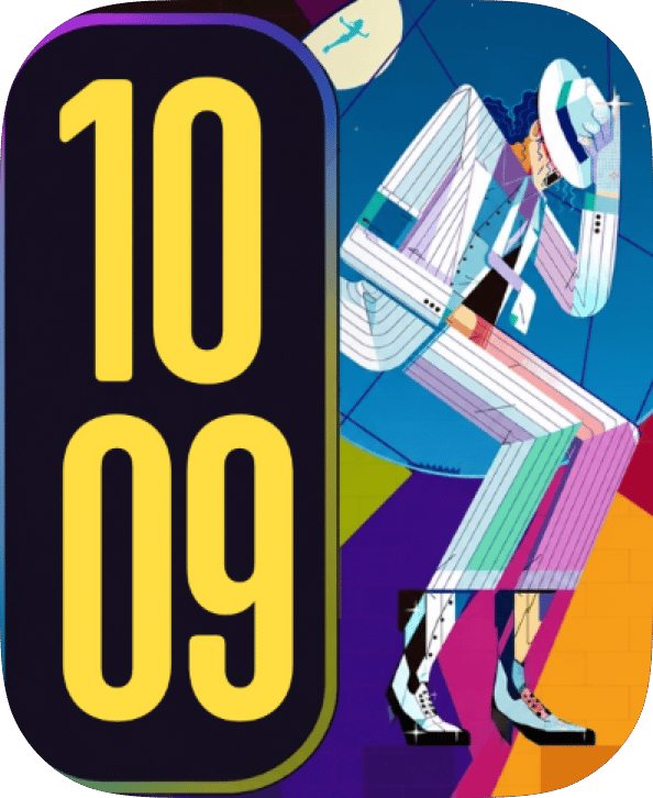 Tall Yellow Numerals