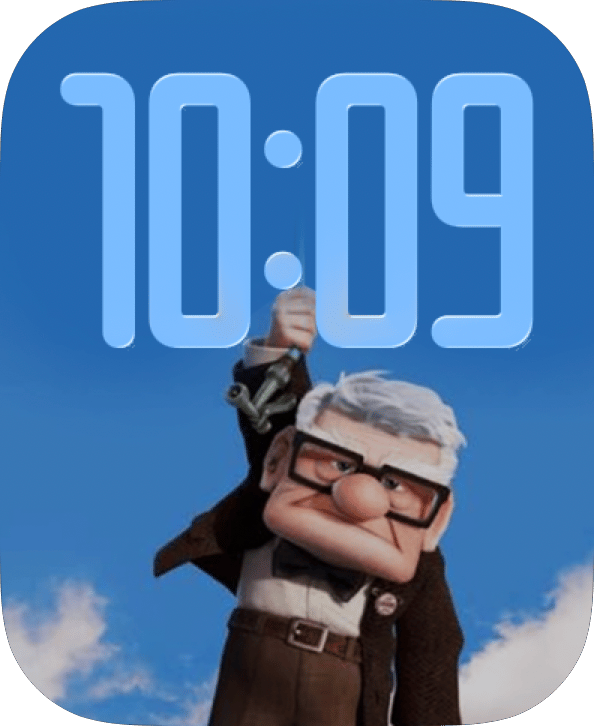 Adventure Lift watch face preview image for Apple Watch