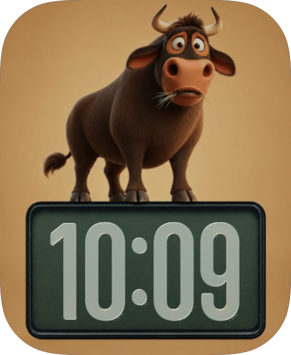 Bull Break watch face preview image for Apple Watch