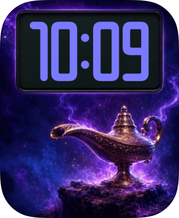 Genie Glow watch face preview image for Apple Watch