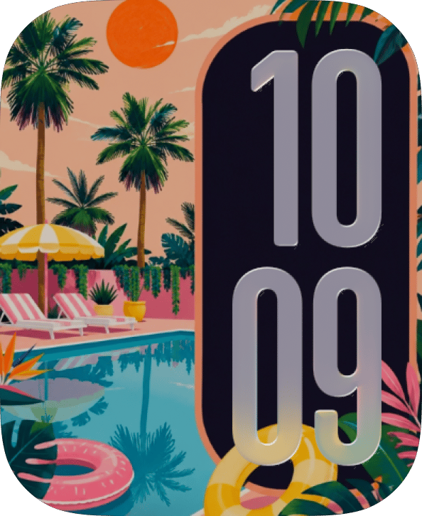 Poolside Palms