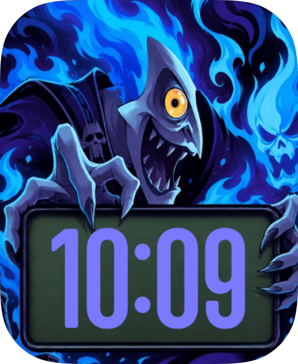 Soul Flare watch face preview image for Apple Watch