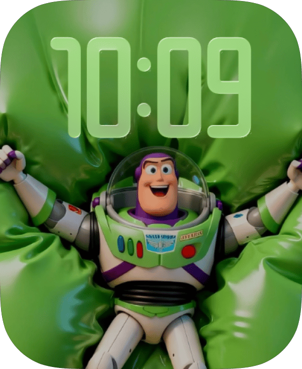 Space Ranger watch face preview image for Apple Watch