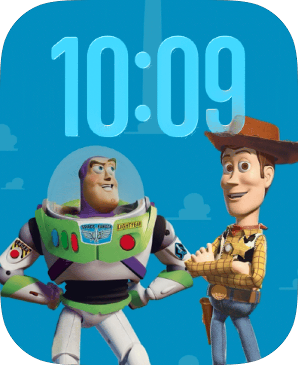 Toy Pals watch face preview image for Apple Watch