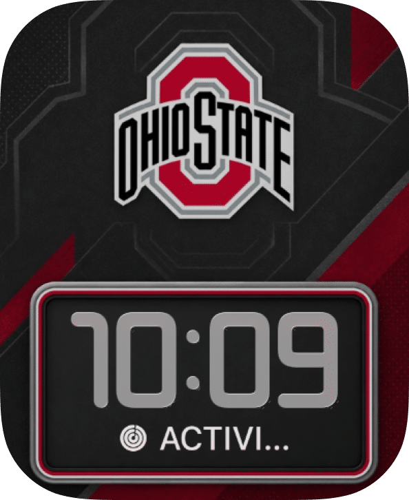 Ohio State watch face preview for Apple Watch