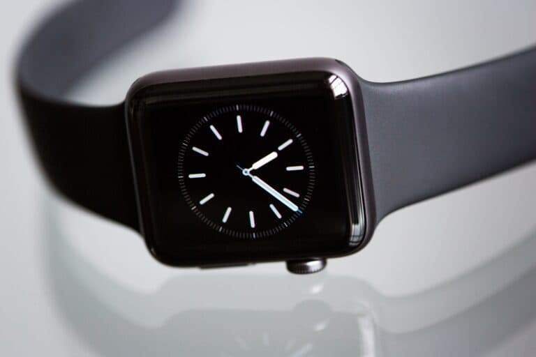 Apple Watch sales statistics chart showing 50 million units sold in 2022