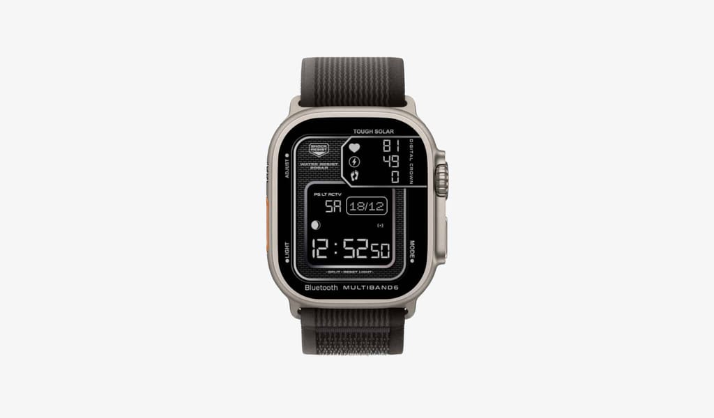 Appleウォッチ用の独自のGMWB5000ウォッチフェイス
