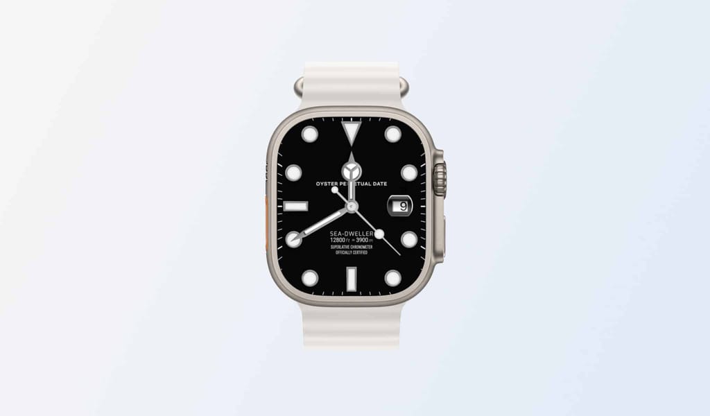 Appleウォッチ用クラシックなロレックス風ウォッチフェイス