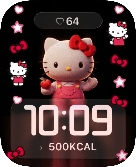 Hello Kitty Sparkle Charm