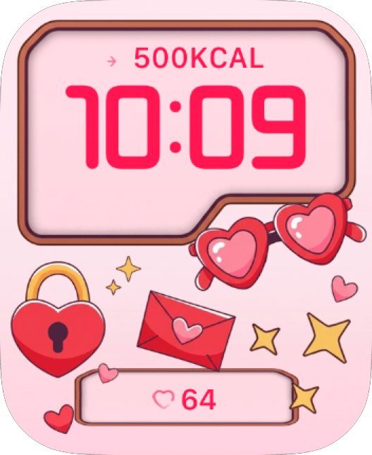 Love Letter Heart Face