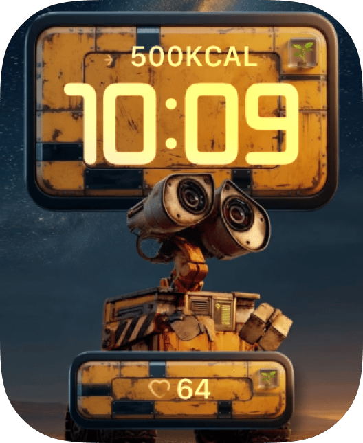 Wall-E Rust Glow