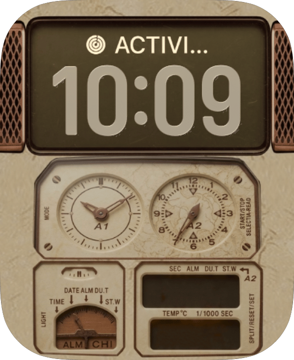 Vintage Utility Panel
