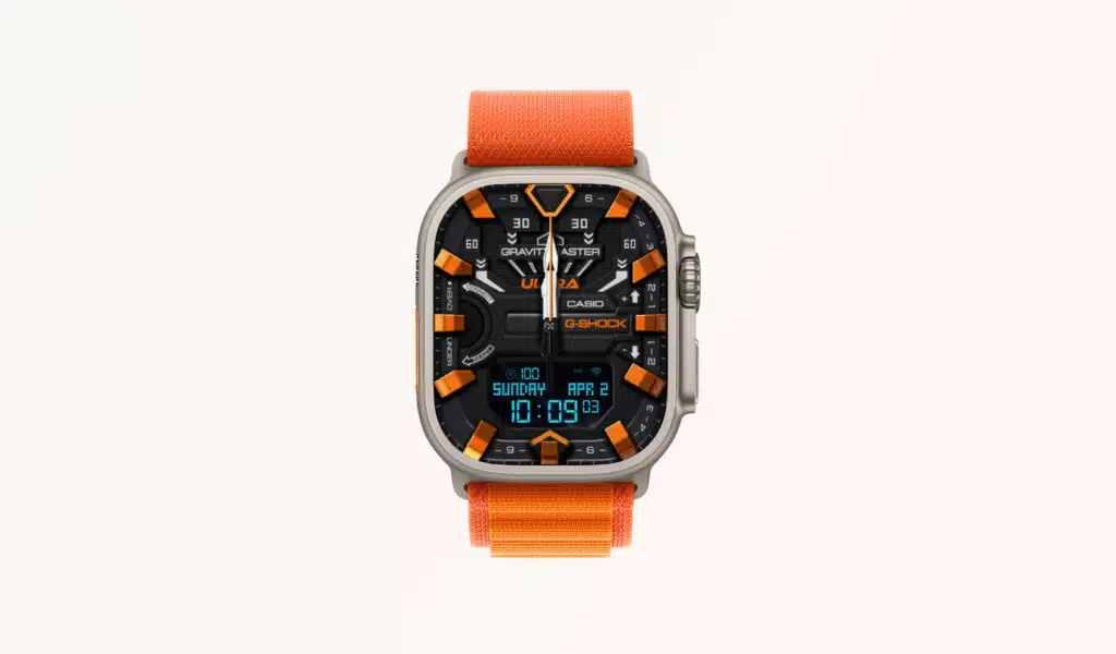 Elite G-Shock Zifferblatt für Apple Watch.