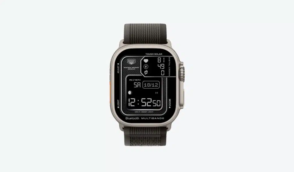 One of a kind GMWB5000 Watch Face for Apple Watch