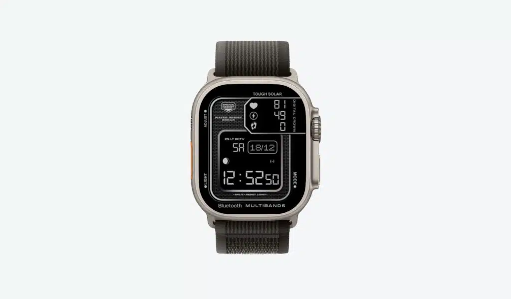 Esfera de reloj GMWB5000 única para el Apple Watch