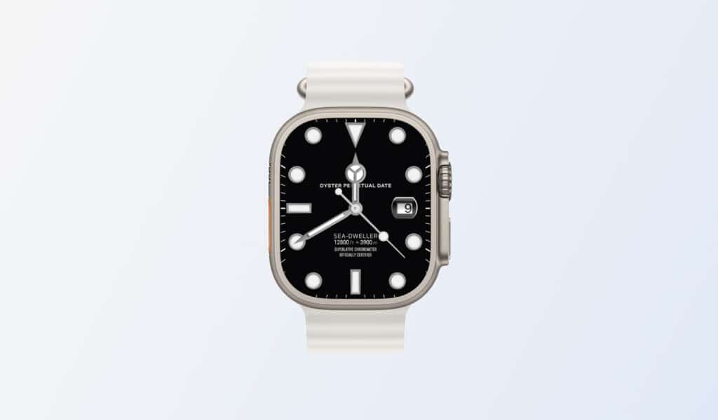 Rock with a Classic Rolex like Watch Face for Apple Watch