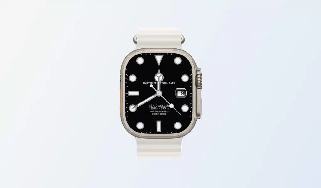 Rock with a Classic Rolex like Watch Face for Apple Watch