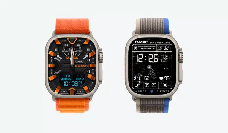 Casio prototype discount apple watch face