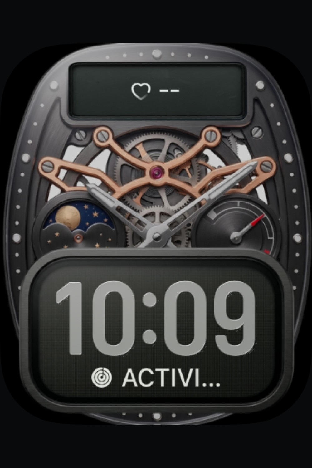 Rose Skeleton Apple Watch Face | Watch Faces