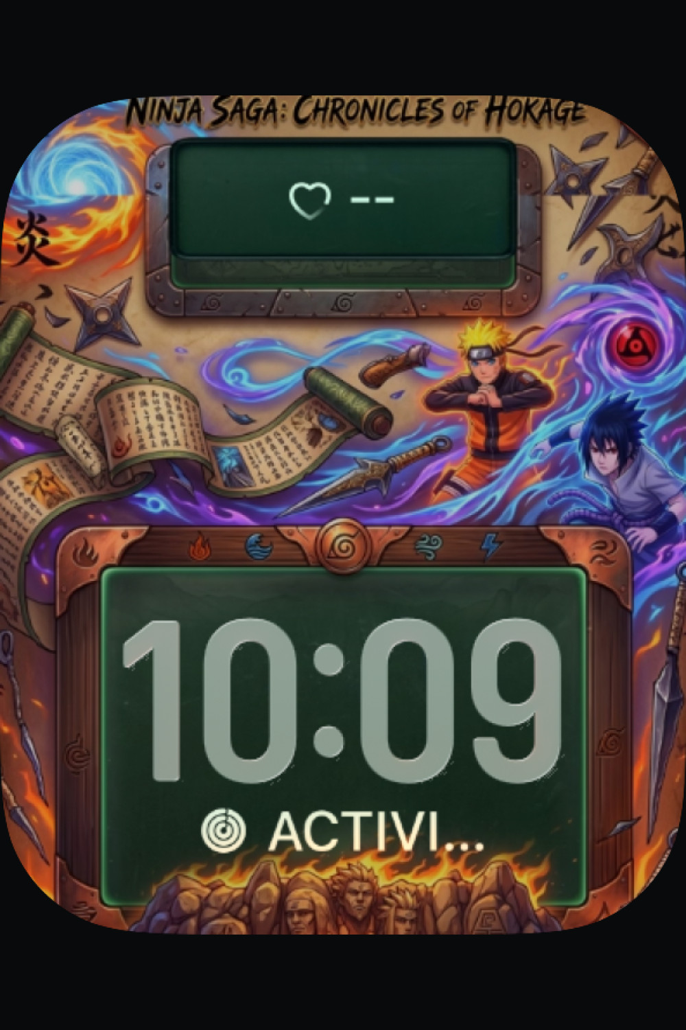 Naruto Ninja Saga Apple Watch Face | Watch Faces